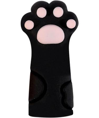 Cuticle Nippers Silicone | Cuticle Trimmer Nippers Case - Silicone Cuticle Nail Protector in Cat Paw Shape Protective Cases for Small Scissors Nail Clippers and Tweezers Mona43henry Black - Buy Online on GoSupps.com