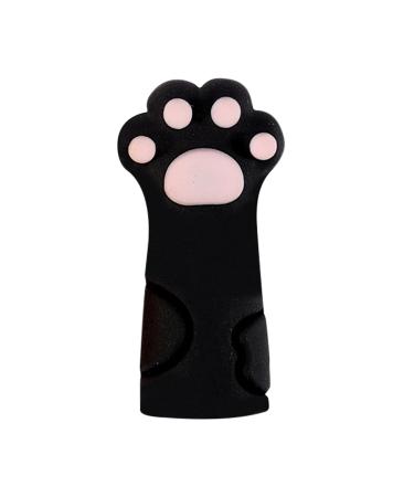 Nail Nipper | Cuticle Nipper Cute Cat Paw Cuticle Manicure Pedicure Tools Drop-Proof Nail for Tweezers Fingernail Clipper Nippers Black