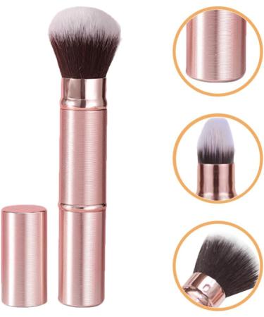 FOMIYES Double Ended Makeup Brush Retractable Blush Brush Concealer Brush Foundation Brush Cosmetics Brush for Liquid Cream Blending Buffing Concealer - Buy Online on GoSupps.com