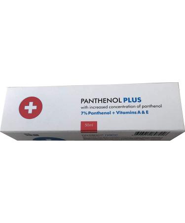 Panthenol Plus - Cream for Skin care and Sun burn - A moisturizing and nourishing cream for irritated and Dry Skin