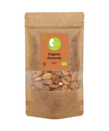 Organic Almonds - Certified Organic - by Busy Beans Organic (1kg)