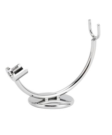 Curved Shaver Stand Stainless Steel Single Head Shaving Brush Holder Safety Support Accessories for Men