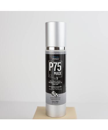 BIOLABS PRO Natural P75 Maxx Progesterone Cream with Retinol - 7000MG - 7.5% Strength - 3 Month Supply - Unscented 3.6oz - Buy Online on GoSupps.com