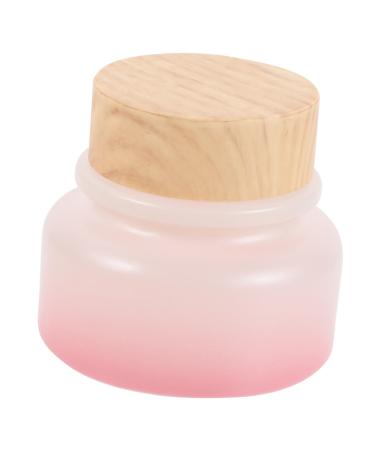 minkissy Face Cream Terrarium Sugar Scrub Containers Sample Containers Cream Jar Refillable Cream Container Empty Cream Bottle Mini Containers with Lids Plastic Glass Lotion Travel 6.3x6.3cm As Shown