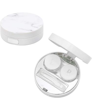 Exceart Gold Contact Lens Container & Travel Case with Mirror Tweezers & Lens Pen - Perfect for International Shipping - Buy Online on GoSupps.com