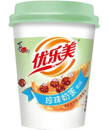 U Love It Instant Bubble Milk Tea with Boba 4 Cups Set - Taro Vanilla Strawberry & Original (CUP OF 4) - Buy Online on GoSupps.com