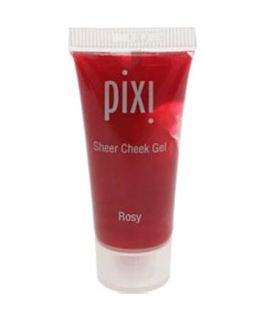 Pixi Beauty Sheer Cheek Gel in Rosy - Hydrating Liquid Blush for a Sheer Flush | Oil-Free & Fragrance-Free | 0.45 Fl Oz - Buy Online on GoSupps.com