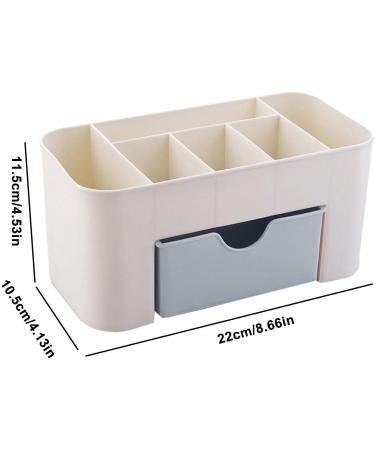 Makeup Storage for Desk - Makeup Organizer for Vanity Desk Cosmetics Organizer Bathroom and Bedroom Supplies for Eyeshadow Lotions Nail Polish Canian - Buy Online on GoSupps.com