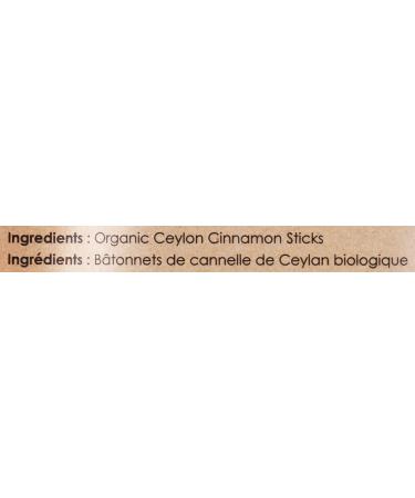 Wild Tusker Organic Ceylon Cinnamon - Sticks 12x20g - Buy Online on GoSupps.com