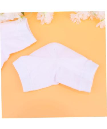 FRCOLOR 2 Pairs Heel Socks Rough Calluses Socks Heel Sleeves Protectors feet Repair Socks Heel Anti-Crack Socks moisturizing Socks Gel Socks White Breathable Casual Socks Men and Women Size 1 - Buy Online on GoSupps.com