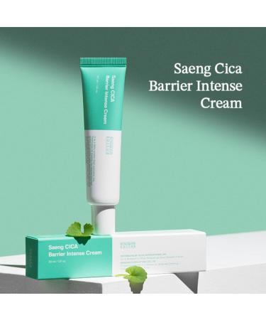 Saeng Cica Barrier Intense Cream | Soothing Korean Skincare Moisturizer for Dry & Irritated Skin - Buy Online on GoSupps.com
