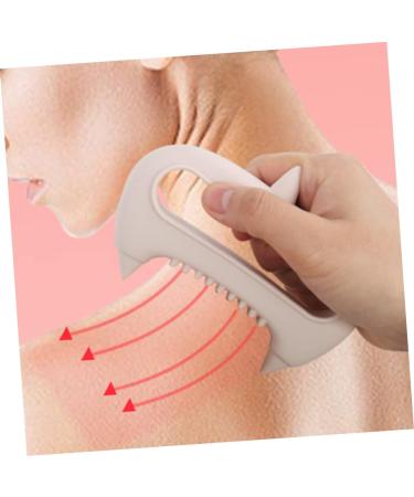 Tovinanna 4-Piece Acupuncture Massage Gauge - Silicone Head Massage Roller & Spa Brush for Scalp Stimulation - Buy Online on GoSupps.com