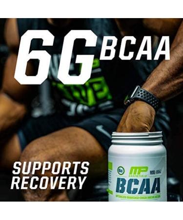 MusclemPharm Essentials BCAA Powder - Orange Mango Flavor - 30 Servings | Post-Workout Recovery Drink - Buy Online on GoSupps.com
