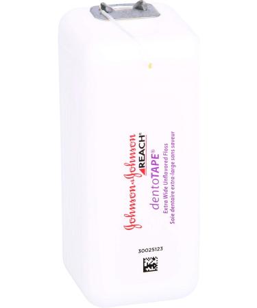 Dento Tape Dental Floss - Waxed Extra Strong for Superior Oral Hygiene | International Shipping Available - Buy Online on GoSupps.com