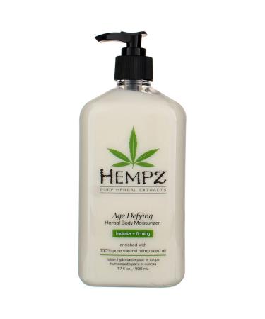 Hempz Age Defying Body Moisturizer 17oz Pump (500ml) - Pack of 3 - Buy Online on GoSupps.com