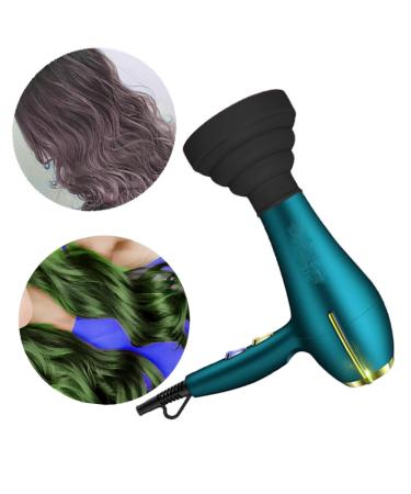 Changyeah Universal Hair Dryer Diffuser - Silicone Attachment for All Hair Dryers | Compatible with Most Types | Black - Buy Online on GoSupps.com