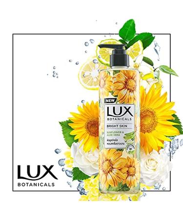 Buy LUX Botanicals Bright Skin Shower Gel - Natural Extracts & Paraben-Free - 450 ml | International Shipping Available - Buy Online on GoSupps.com