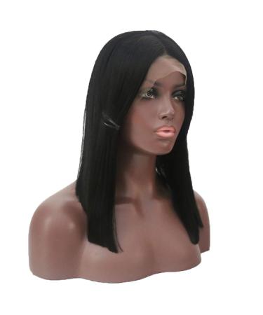 Long Black Curly Wavy Synthetic Wig for Women - Brazilian Cosplay Hair for 50s 60s 70s & 80s Styles - International Shipping - Buy Online on GoSupps.com