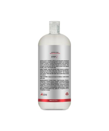 Keralove Keratin Protein Smoothing Lotion Treatment 33.8 oz | Best Hair Smoothing & Repair Complex | Made in USA - Buy Online on GoSupps.com