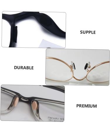 Lurrose 60 Sheet Self-Adhesive Sponge Cushion Nose Pads for Glasses - Plastic Metal Sunglasses Accessories - Assorted Colors (3 Pieces) - Buy Online on GoSupps.com