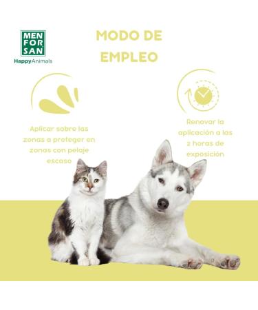 MENFORSAN SPF 50 Sun Protection for Dogs & Cats - 60ml | Optimal Pet Care - Buy Online on GoSupps.com