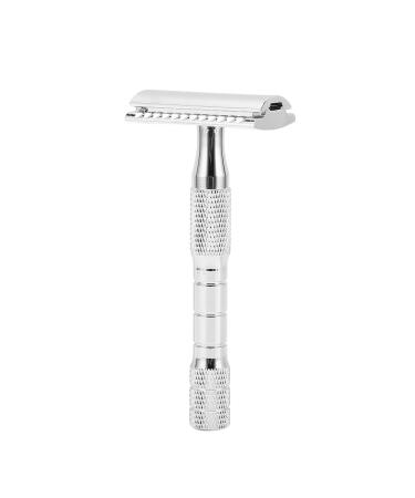 Manual Safety Razor Men's Safety Razor Anti-Slip Handle Fashionable Appearance Firm Comfortable Grip for Daily Use