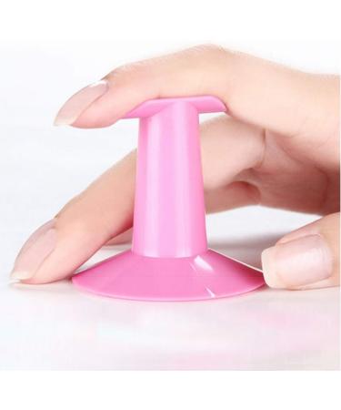 Milisten 3pcs Nail Finger Rest Finger Stand for Painting Nails Manicure Finger Holder Gel Pink Easel Painted - Buy Online on GoSupps.com