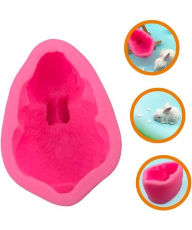 Cabilock Chocolate Mold Bakery Baking Mold Bunny Chocolate Silicone Molds Soap Mold 3D Cake Animal - Buy Online on GoSupps.com
