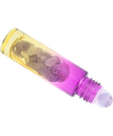 Fabater Roller Bottle Hotel Glass Essential Oil Bottle for Home Travel (10ML red and yellow gradient essential oil bottle) - Buy Online on GoSupps.com