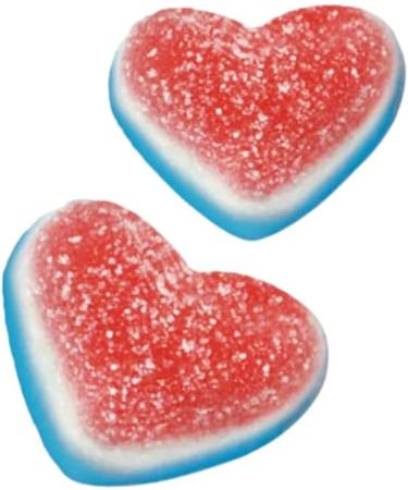  Vidal VIDAL Pack of 250 light blue white and red heart-shaped candies 1.6 kg - Buy Online on GoSupps.com