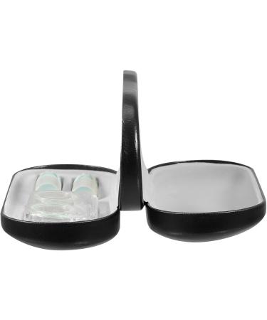 Buy Healeved Double Layer Glasses Case Set - Durable Eyeglasses Holder & Travel Lens Case | Hard & Leather PU Design for All Types of Glasses - Buy Online on GoSupps.com