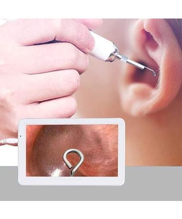 High-Definition Ear Wax Remover Endoscope with 6 LED Lights - 7-Inch Screen for Easy Earplug Removal - Buy Online on GoSupps.com