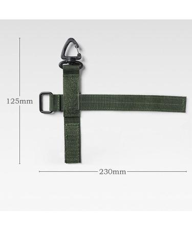 Multi-Purpose Tactical Outdoor Gloves | Climbing Rope Storage Buckle & Key Trailer Adjustable Hook Holder - Black - Buy Online on GoSupps.com