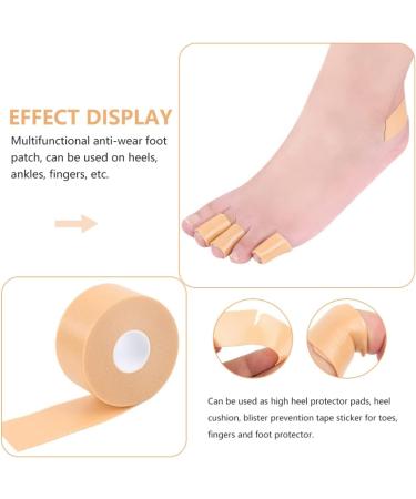 SOIMISS Clear Tape: 3 Rolls Moleskin Anti-Skid Heel Sticker for Sports and Crafting - Buy Online on GoSupps.com