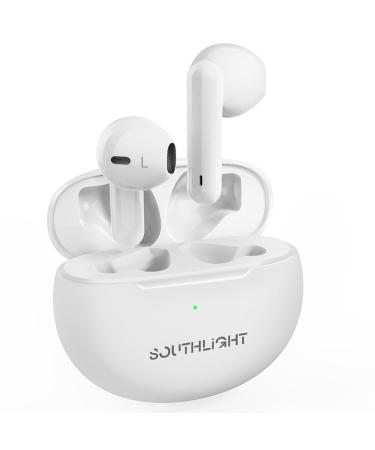 Southlight Hearing Amplifier | Amplifies the volume of sounds| Ergonomic fit in the ear | Individually adjustable White