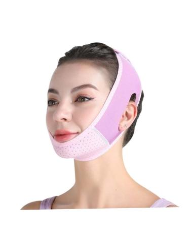 Facial Slimming Strap Double Chin Reducer V Line Facial Mask Lifting Face-belt Chin Strap Face Lifting Belt V Shaped Slimming Face Mask Face Sculpting Sleep Mask Double Chin Reducer for Women