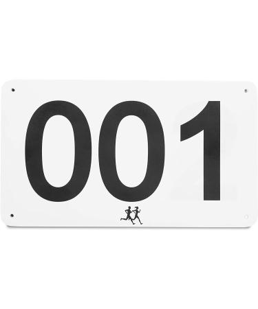 Juvale Marathon Racing Bibs - Numbered 1-100, White (7x4 Inches, Pack of 100) - Buy Online on GoSupps.com