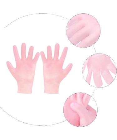Healeved 2 Pairs Whitening Moisturizing Gloves Cotton Gloves White Gloves Men Moisturizing Gloves for Women Exfoliating Hand Gloves Cracked Hands Gloves Waterproof Gloves Soft Pink Sebs - Buy Online on GoSupps.com