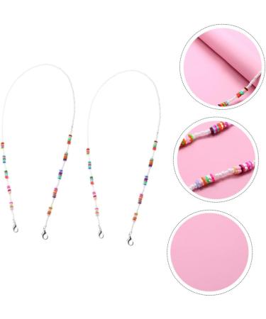 Ipetboom Anti-Drop Chain for Shot Glasses - 2pcs Acrylic Mask Chin Strap for Kids - Buy Online on GoSupps.com