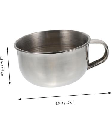 Minkissy 4-Piece Shaving Soap Bowl Set | Wooden Travel & Stainless Steel Beard Care - International Shipping - Buy Online on GoSupps.com