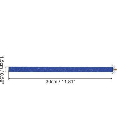 Patikil 0.6x11.8 Blue Bird Paw Perch Stand - Perfect Cage Accessory for Small Parrots & Lovebirds - Buy Online on GoSupps.com