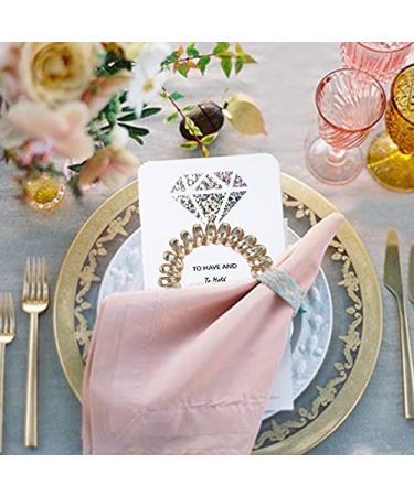 Bachelorette Party Hair Ties Set - Bridesmaid Proposal Gifts - Spiral Scrunchies for Bridal Shower/Wedding - Champagne Color - Pack of 7 - Buy Online on GoSupps.com