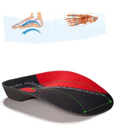 Buy Gatuida 2 Pairs Arch Corrective Insoles - Breathable Orthotic Shoe Cushions for Men & Women | Plantar Fasciitis Relief - Buy Online on GoSupps.com