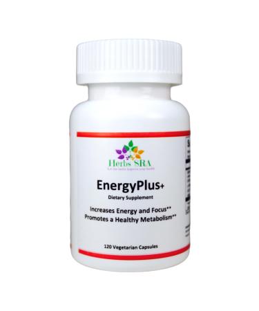 Energy Plus Superfood Capsules for Natural Energy Boost 120 Count