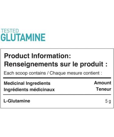Tested Nutrition Tested Glutamine | 5 Grams L-Glutamine Powder for Post Workout Recovery Immunity & Gut Health | Vegan Friendly | Unflavoured 200 Servings (1000 g) - Buy Online on GoSupps.com