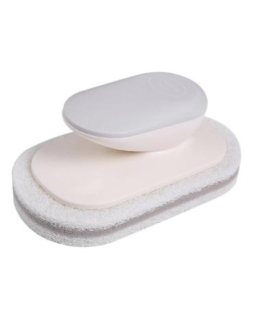 Household Items Kitchen Handheld Cleaning Brushes Household Brushes Daily Necessities Household Cleaning Gadgets Sponge Cleaning Brush (Grey)