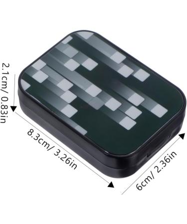 Plafope Colored Contact Lens Holder & Carrier - Simple Plastic Care Box for Lentils - Buy Online on GoSupps.com
