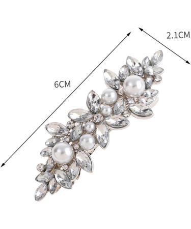 minkissy Accessories rhinestone hair clip metal hair claw clips girls barrettes for hair pearl hair clip hair accessories for girls pearl hair pin girl hair clips bangs Miss hairpin Hair - Buy Online on GoSupps.com