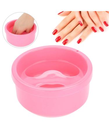 Nail Art Soaking Bowl - Lightweight & Portable Hand Soaking Bowl for Easy Nail Polish Removal | Groove Design for False Nails - Buy Online on GoSupps.com
