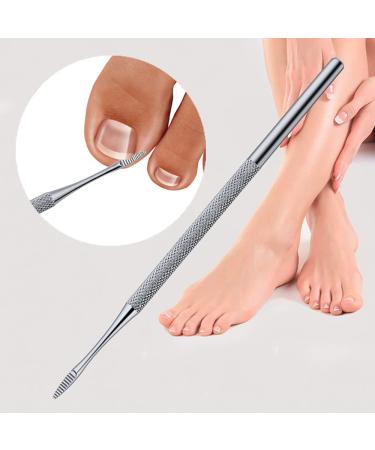Ingrown Toenail Correction Treatment Kit - 30PCS Corrector Strips Brace Pedicure Tool Patch with 2PCS Lifter and File - Silver, 32pcs - Buy Online on GoSupps.com